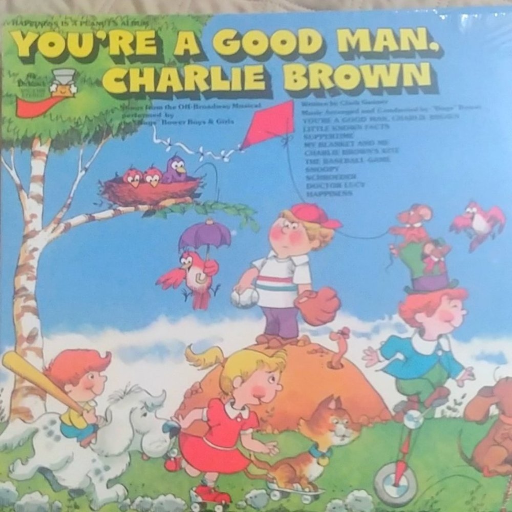 Record LP Your a Good Man Charlie Brown